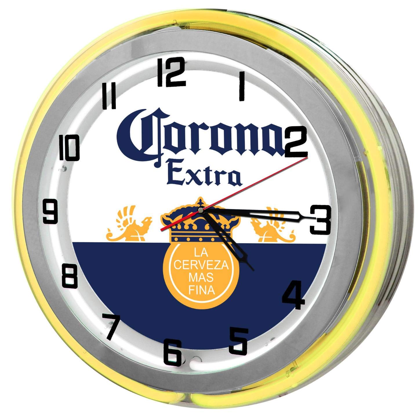 【希少】Corona Extra ダブルネオンクロック ・稼働品 Amazon.com: Corona Extra Beer 18.75