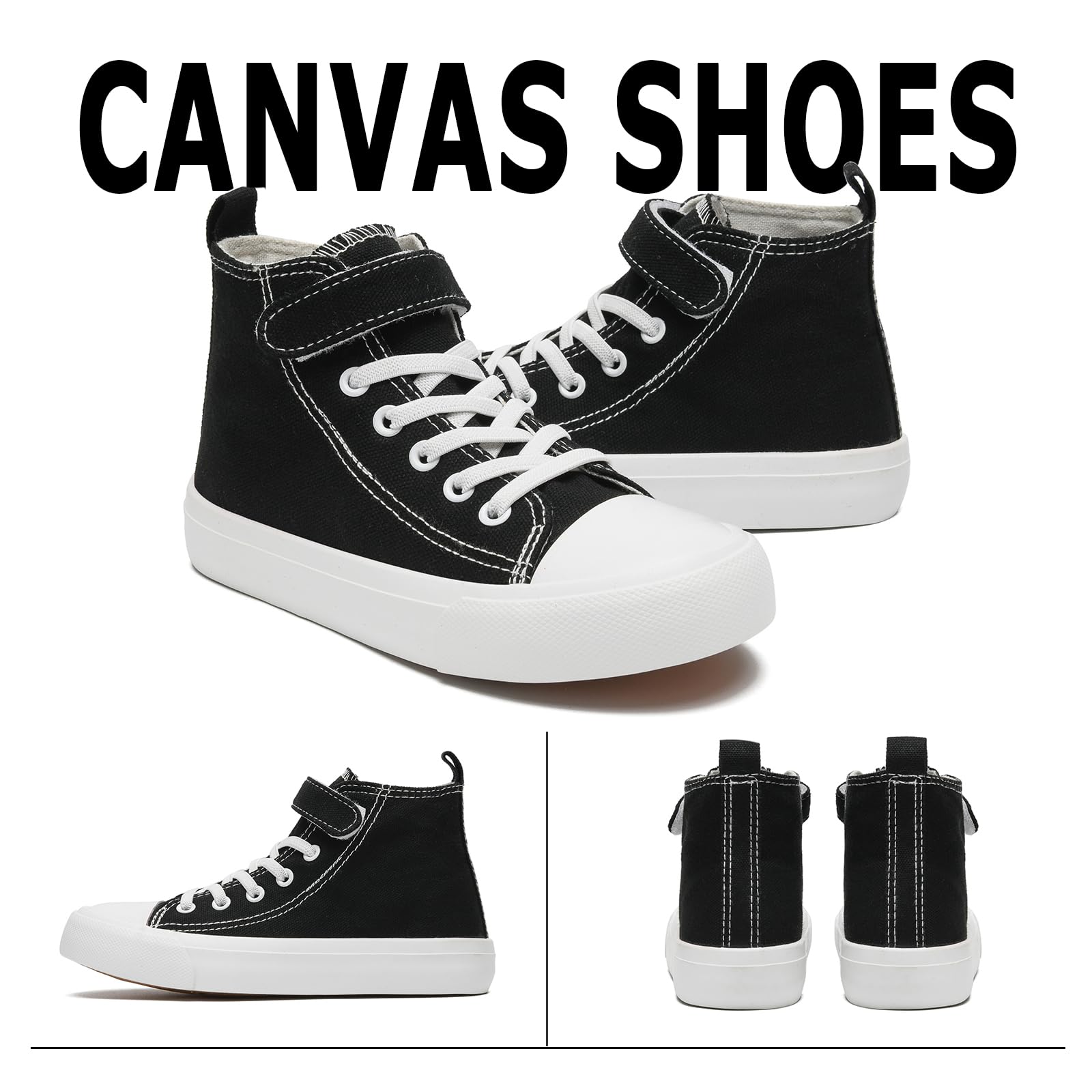 Zapatos de Lona para niña Zapatos de Lona de Primera Infancia de Lona pequeños Ligeros de la Escuela Bombas