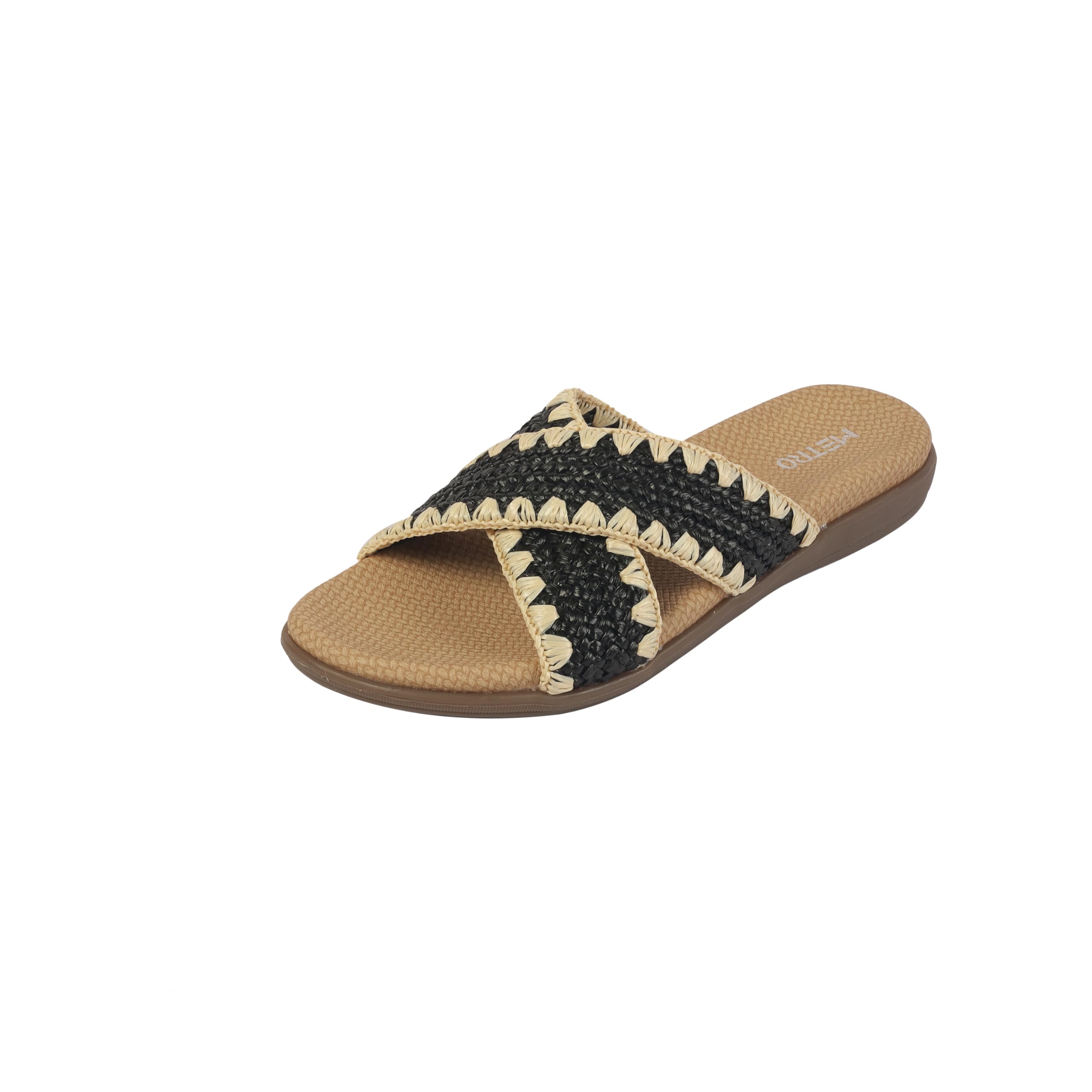 Women's Stylish Cross Strap Slides-image-30