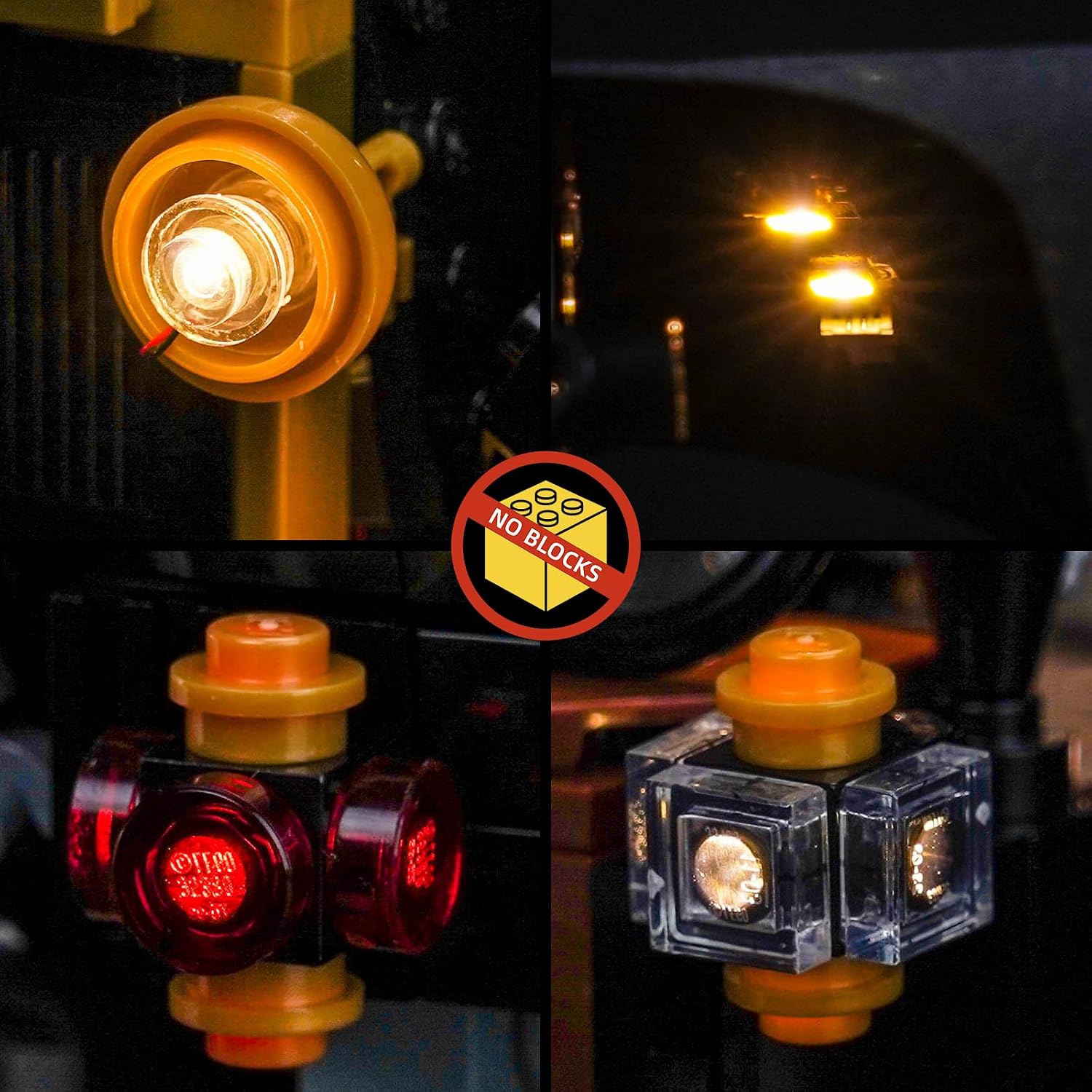 BrickBling LED Light Only, Compatible with Lego Ford Model T 11376- Not Come with Model (RC Version Light)