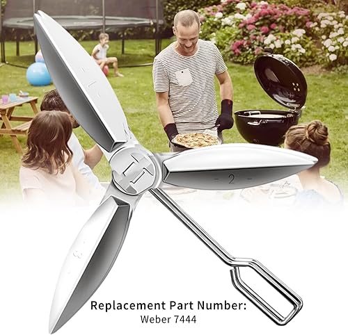 Miniatura 6 de Kit de sistema de limpieza con un solo toque de 22.5 pulgadas, herramienta de eliminación de cenizas de acero inoxidable, compatible con piezas de