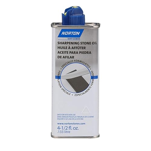 Aceite Norton para piedras de afilar - 4 12 onzas líquidas oz., Transparente, 1