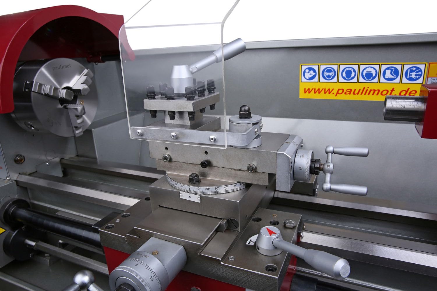 PAULIMOT Drehmaschine PM3800 mit 400 Volt Motor