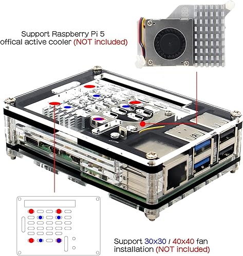 Miniatura 2 de MarsKit Raspberry Pi 4 Modelo B Ultimate Starter Kit -128GB EditionRaspberry Pi 4B (8GB RAM) Raspberry Pi OS preinstalado