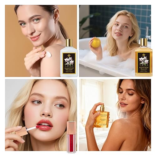 Miniatura 6 de Orchid - Juego de 35 cestas de regalo de spa para mujeres, kit de relajación de cuidado personal, juego de cuidado de la piel facial, juego de baño