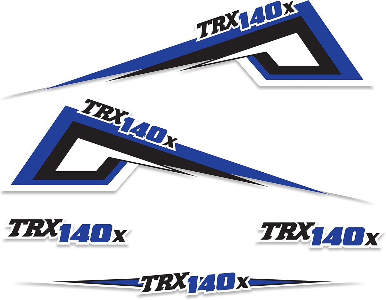 Premium Sharp Decal Graphics Kit fits Honda TRX70 Fourtrax Graphic Decal Kits - Assorted Colors