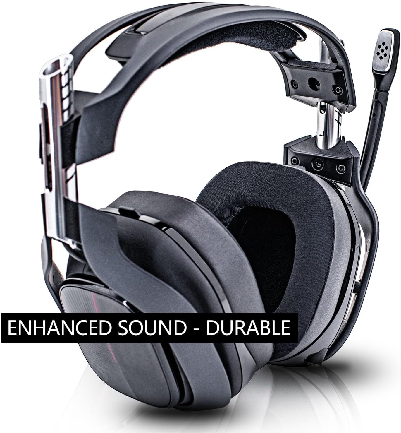 CCRE Earpads Replacement for Astro A40TR a40 tr Headset - Astro A40tr Mod Kit/Cooling Gel/A40tr Accessories/Ear Cushion/Ear Cups (Black)