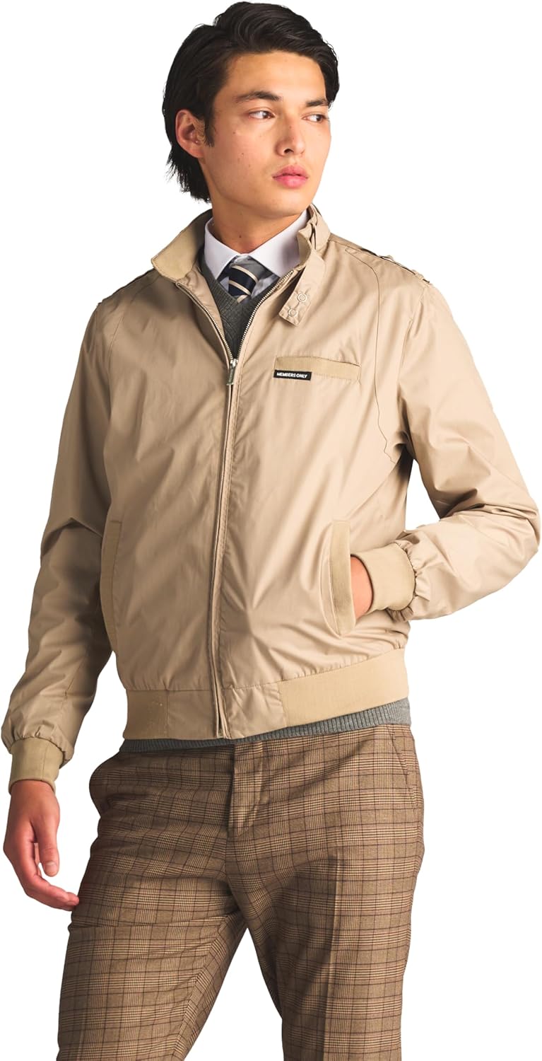 Members Only Original Iconic Racer Jacket for Men | Slim Fit | - Image 4