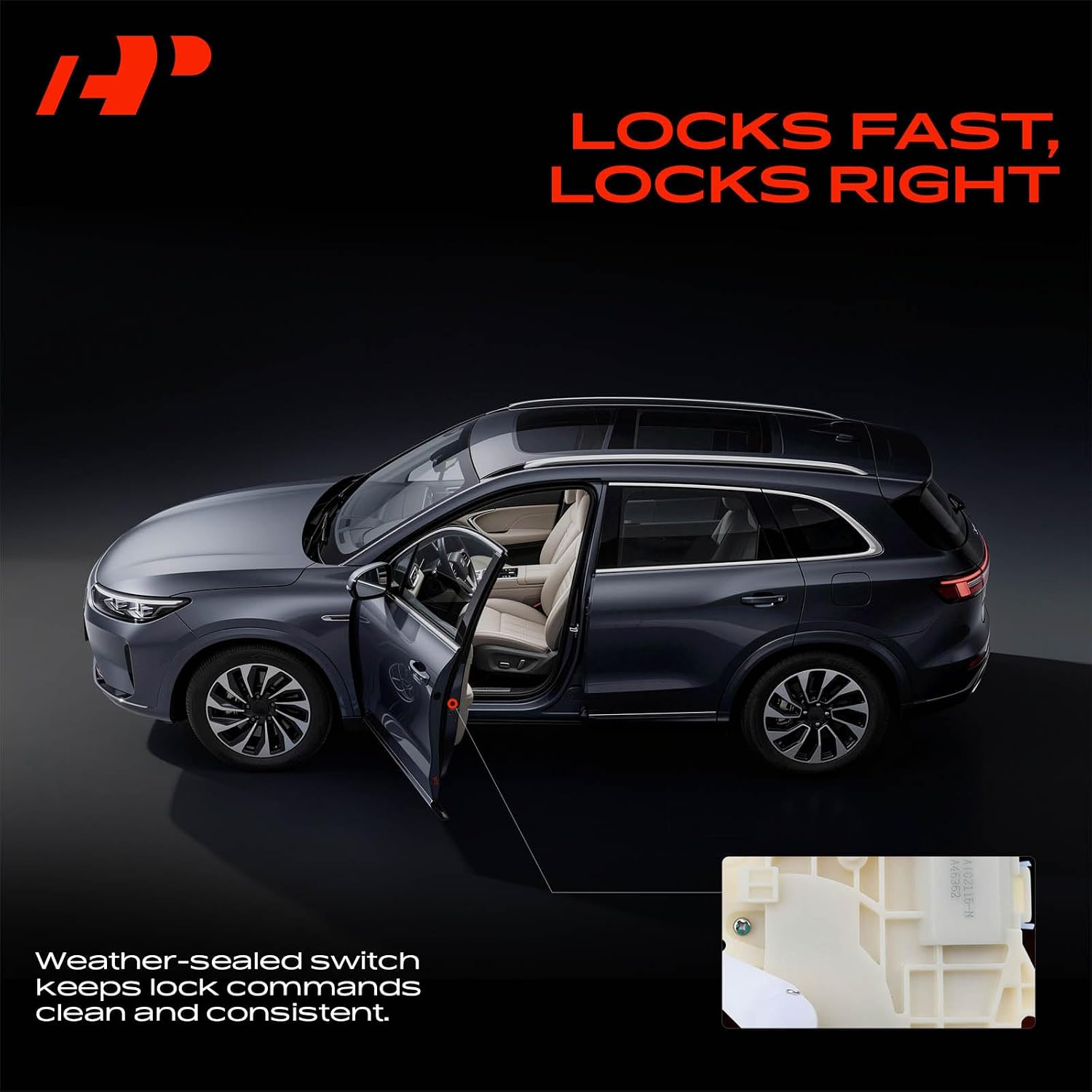 A-Premium Front Left Driver Side Door Lock Actuator Compatible with Acura CL MDX TL & Honda Accord Civic CR-V Fit Insight Odyssey S2000, 72155S5AA01, 72155S84A11