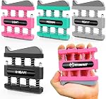FitBeast Finger Strengthener, Finger Exerciser, Hand Exerciser for Improve Dexterity and Strength in Fingers, Hands, Forearms– Grip Strength Trainer for Musicians, Climbers, and Therapy
