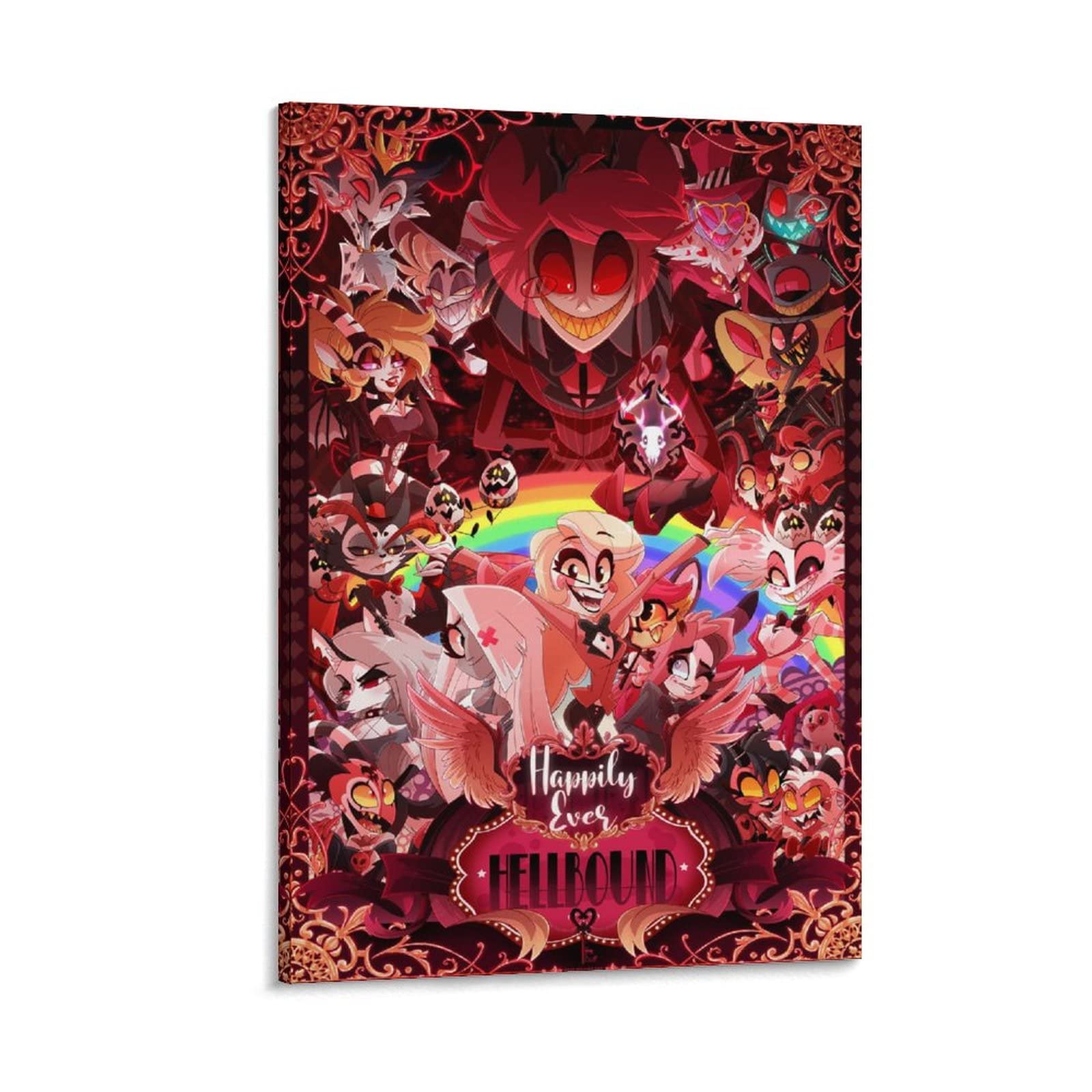 Helluva Boss Poster D'art Anti-éclaboussures Pour Salon Et