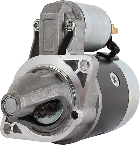 Miniatura 6 de DB Electrical Arrancador 410-48031 compatible conrepuesto para Kubota Tractor G2000 G3200 G5200H, tractor de césped T1600H, excavadoras KH007,