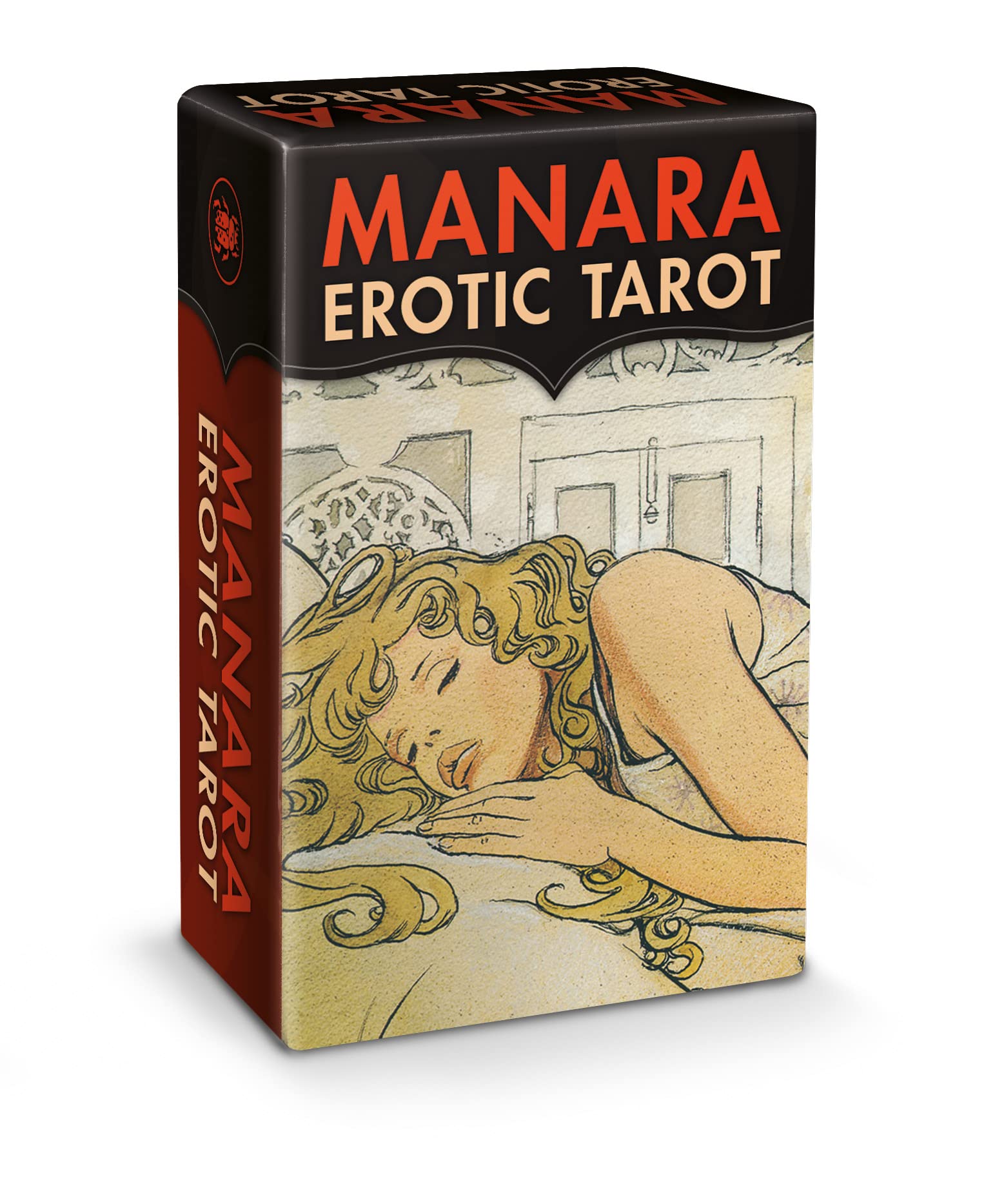 Manara Erotic Tarot - Mini Tarot: 78 full colour mini cards