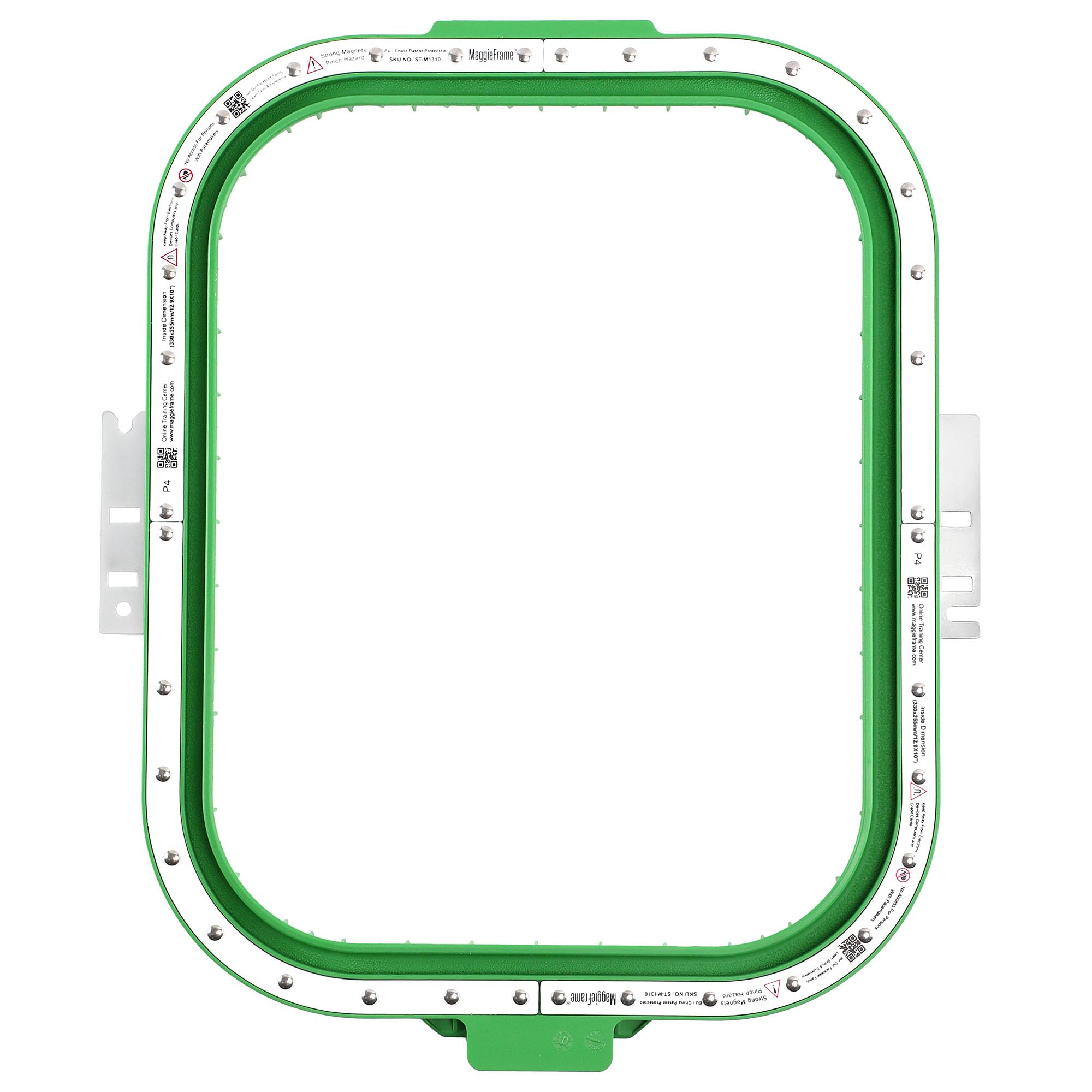 Brewland Bastidor de bordado magnético 330x255mm para Poolin EOV EOM EOX | Compatible con las máquinas Poolin indicadas en el título; 13x10inch