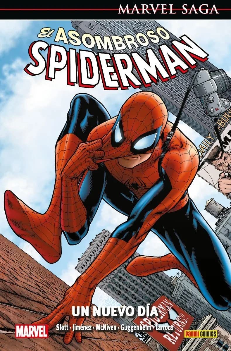 Reedición marvel saga el asombroso spiderman 14. un nuevo día