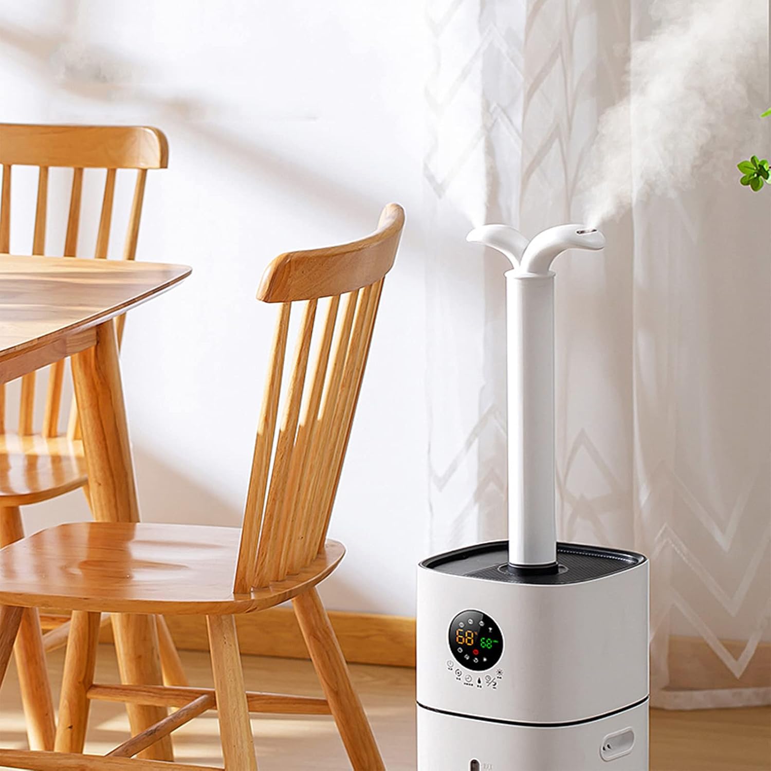 Humidifiers 16 L Humidifier for Bedroom Humidifiers for Home and Plants Humidifiers for Baby with 0~12 Hours Timing Waterless Auto-Off for Home Baby Office