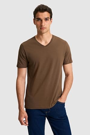 U.S. Polo Assn. Erkek Kahverengi Ti rt Basic 50326944-VR029