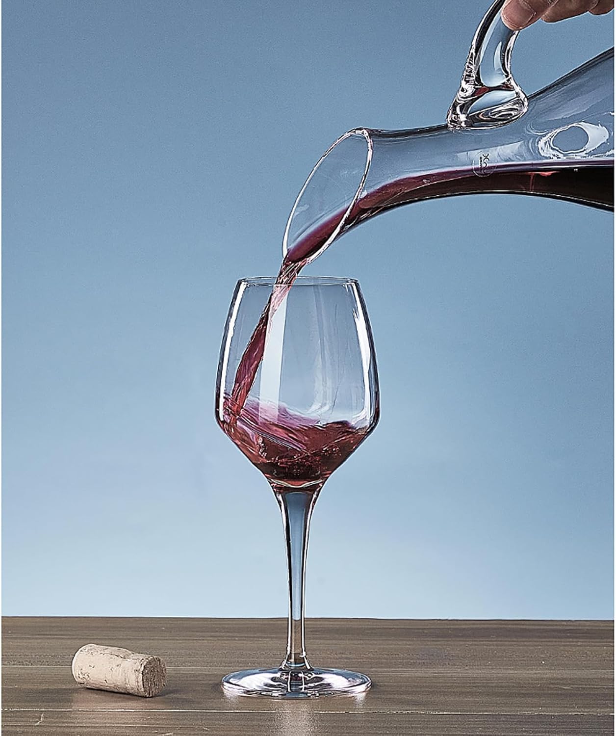 ワインデカンタ ワインデカンタ家庭用ガラスパーソナライズされたワインディスペンサー赤ワインジャグボトル