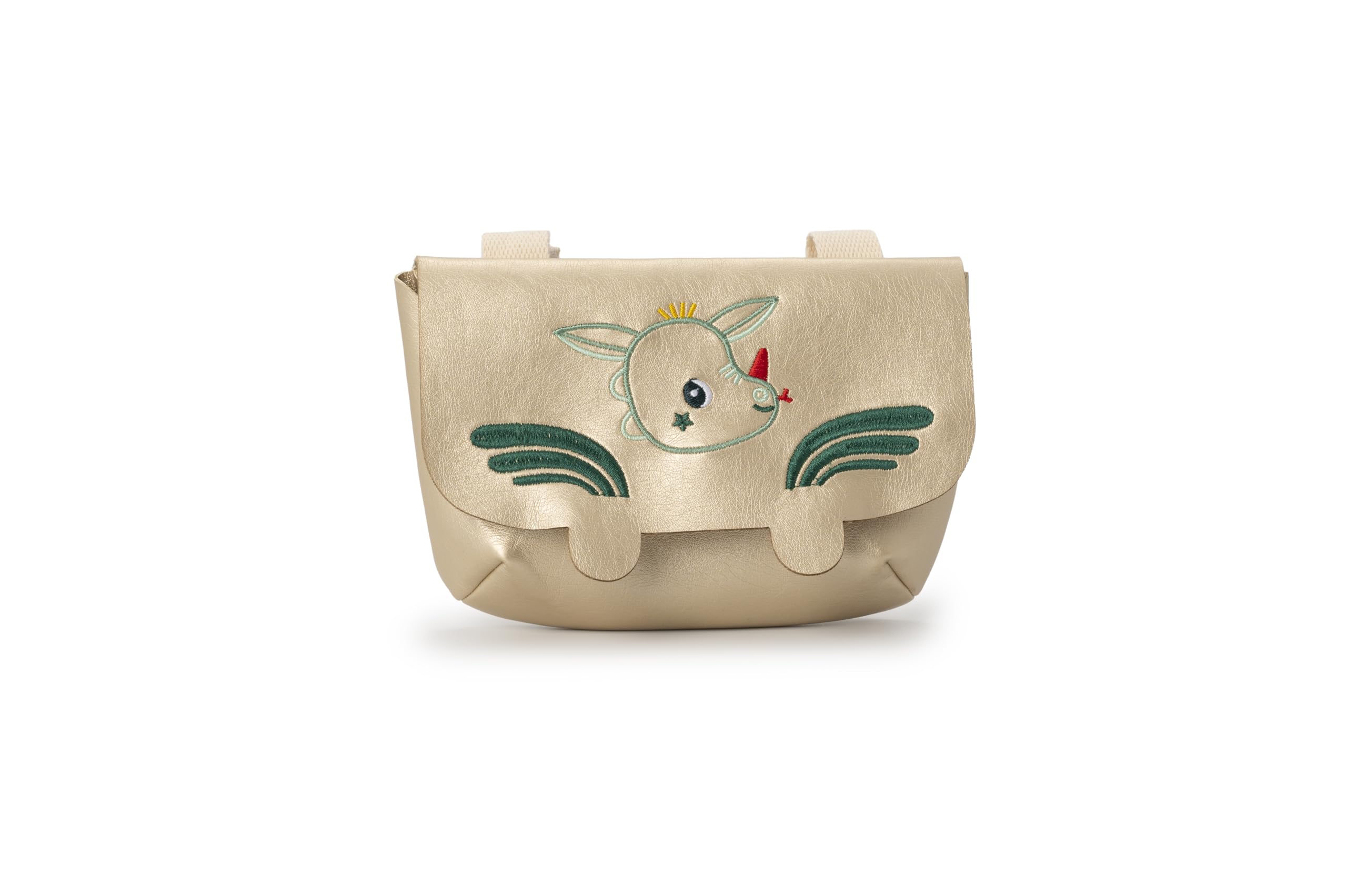 LILLIPUTIENS - Girello per Bambini in Legno e Tessuto Joe Il Drago - Stimola l’immaginazione e l’Equilibrio dei più Piccoli - con Ruote multidirezionali e Tasca Rimovibile - dai 12 Mesi - 83467