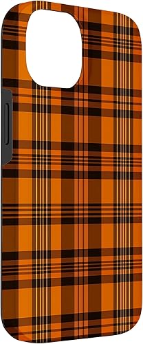 Miniatura 6 de iPhone 13 Pro Max Fall Plaid Halloween Naranja y Negro Acción de Gracias Otoño Case