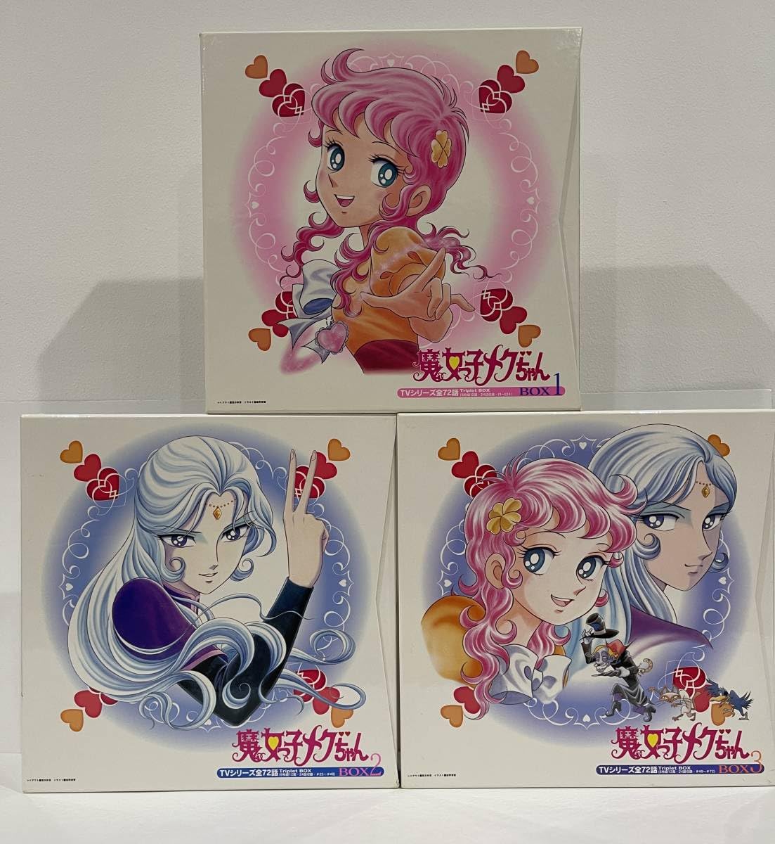 Amazon.co.jp: LD-BOX 魔女っ子メグちゃん VOL.1～3全話セット 中古品  