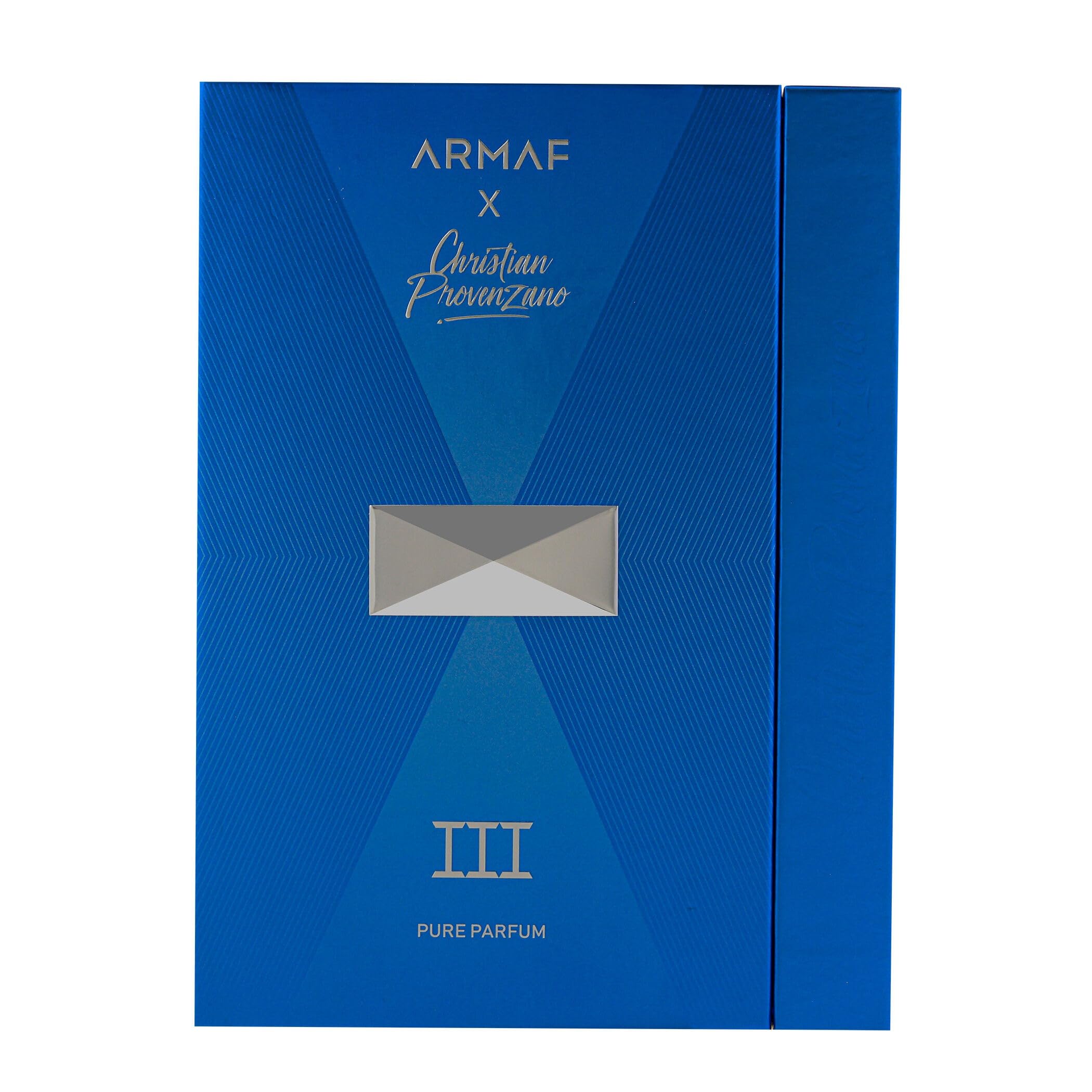Armaf X Christian Provenzano III - Citrus, Fruity, Floral, Woody - Pure Parfum Spray Long-Lasting Fragrance for Men, 3.4 Ounce / 100 ml