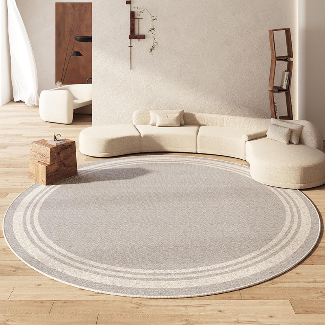 大判135×217 レアカラー ミルクココア メダリオン トルコヴィンテージ