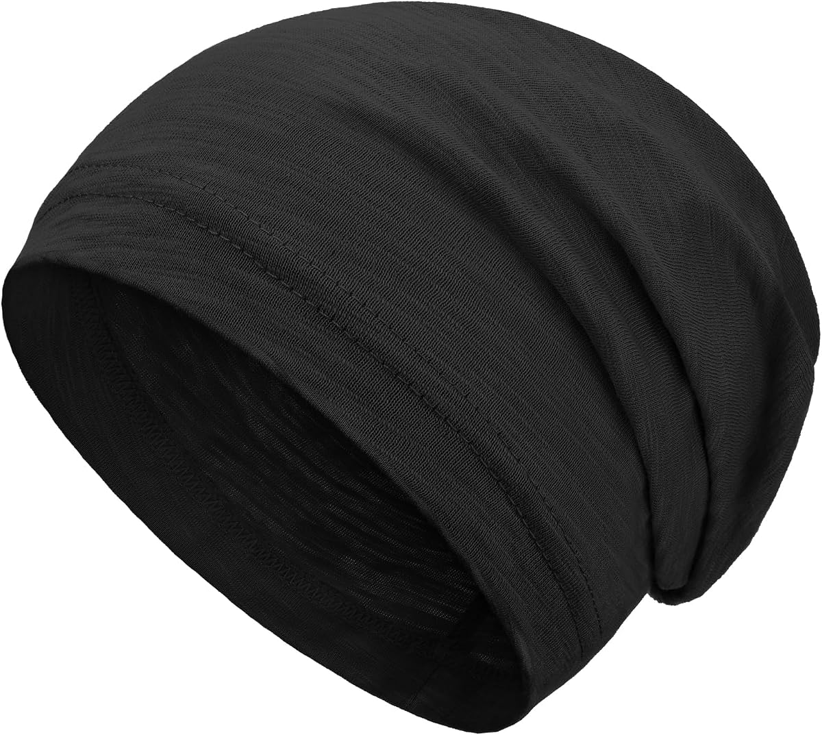 100% Cotton Summer Beanie for Men Women, Thin Soft Slouchy Beanies