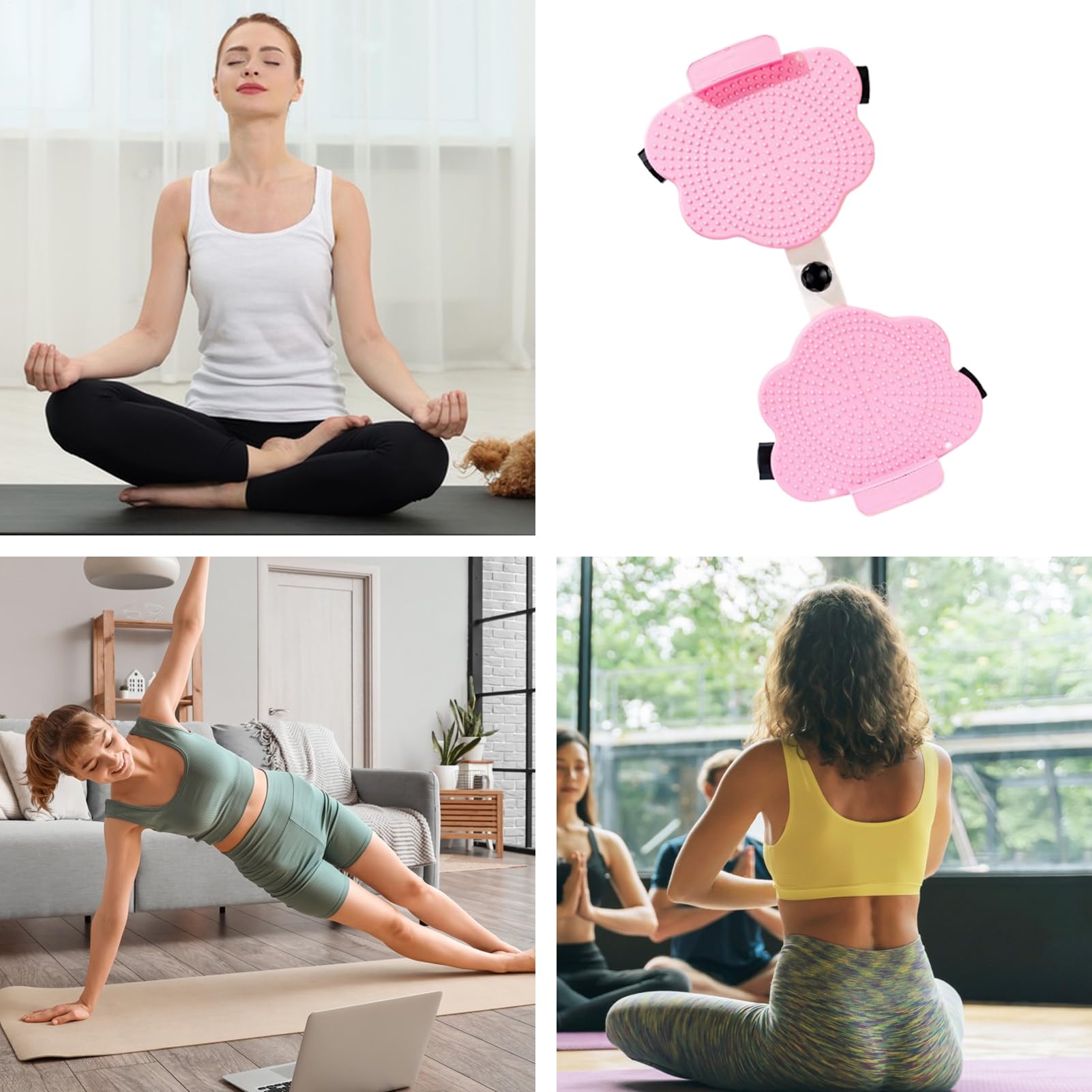 Waist Twist Board, Adjustable Smart Twist Machine, Portable Exercise Gear for Home Gym, Core Strength Training Equipment, Fitness, Weight Loss, Office Workout System