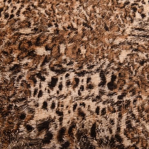 Miniatura 5 de Mengersi Juego de Funda de Edredón con Estampado de Leopardo Peludo y Esponjoso, Funda de Edredón de Terciopelo con Estampado de Guepardo, Funda de