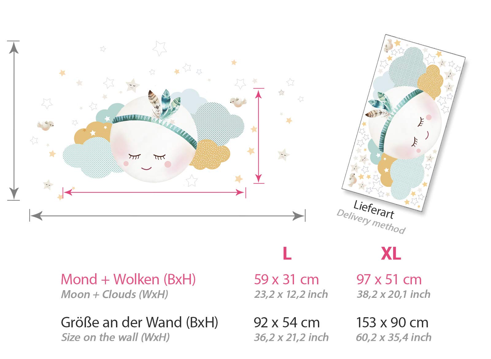 Carte da parati per cameretta dei bambini