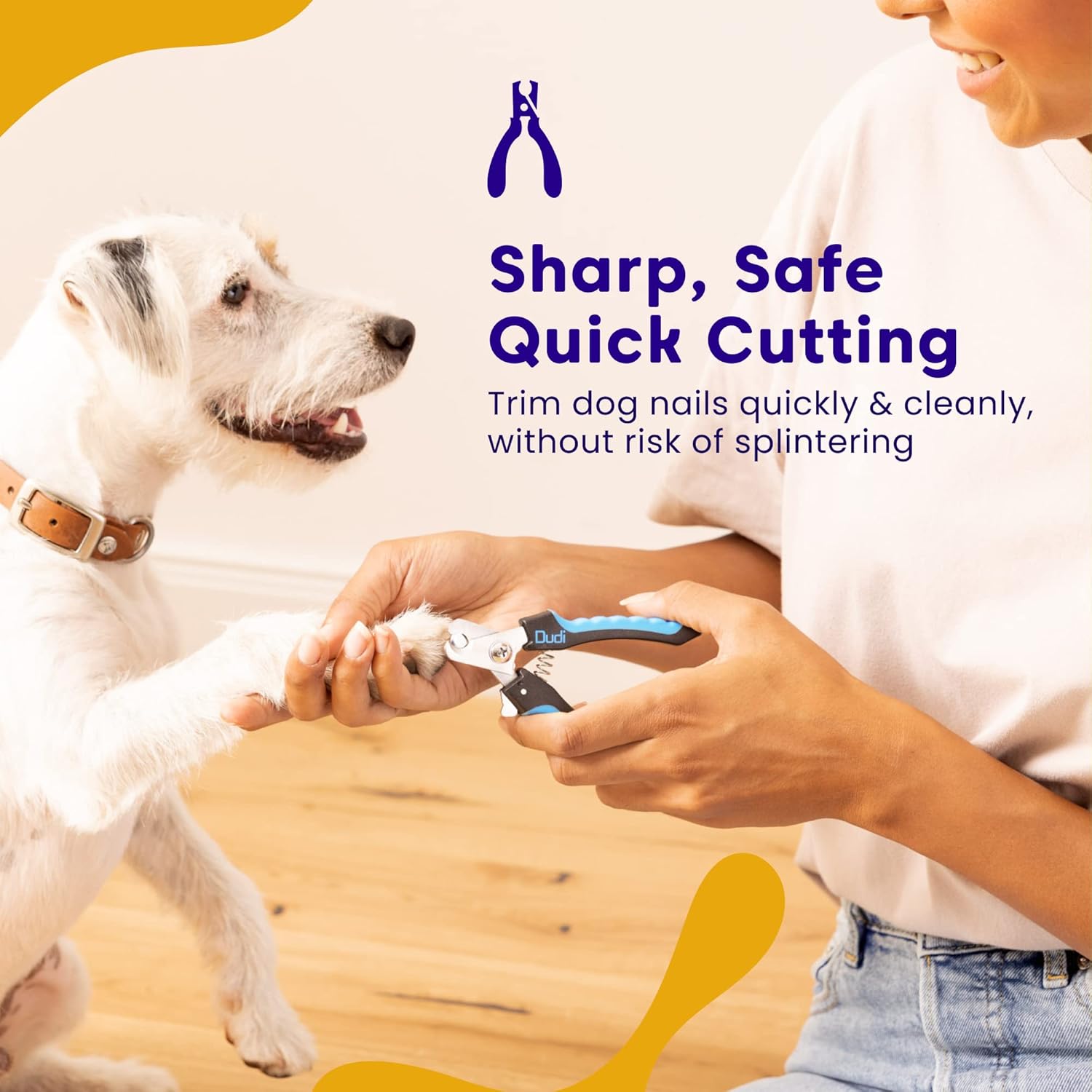 Dudi Pet Dog Nails Clippers and Nail File Cat or Puppy Claw Clipper