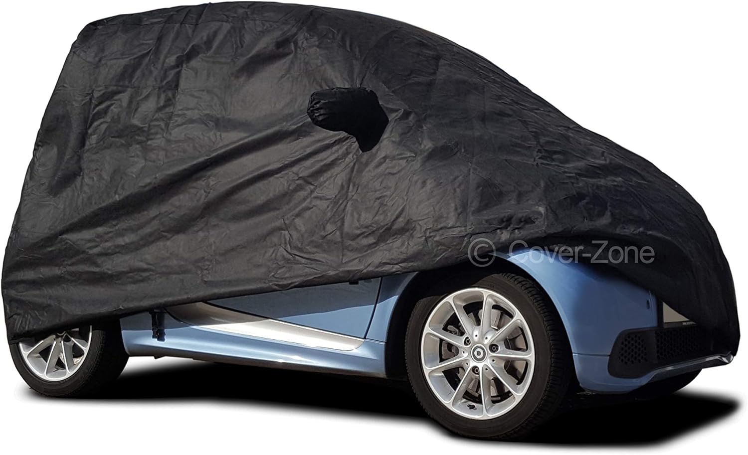 CoverZone Black 'Sahara' Indoor Fitted Car Cover (Suits Smart Car Fortwo 1998-2013)