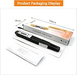Ausenzup Thermomètre à viande - Thermomètre numérique pour cuisine - Thermomètre de poche électronique de style stylo d'étalonnage automatique pour la température de l'eau, Barbecue (jaune)