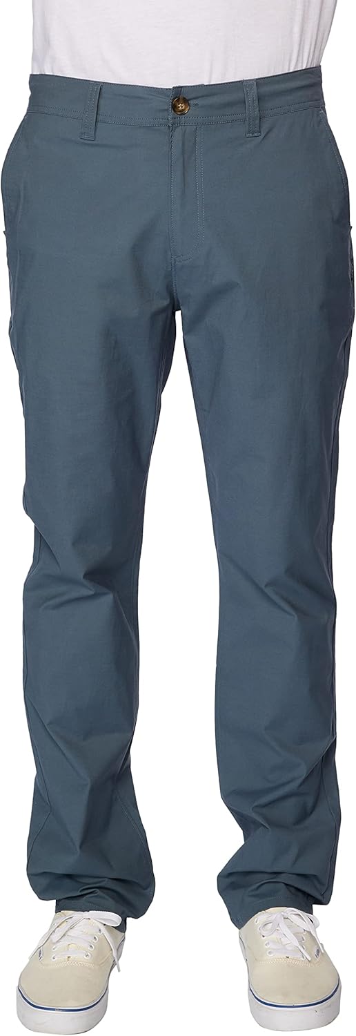 Mens Mission Hybrid Chino Pants, Cadet Blue, 28