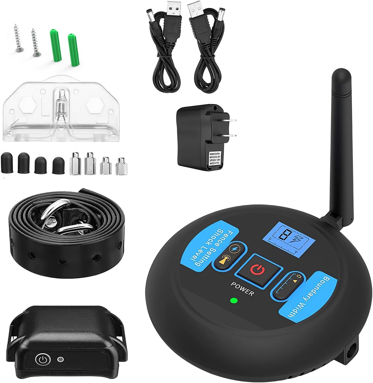 KOCASO Electric Dog Fence System, Outdoor Wireless Dog Fence Underground Dog Fence