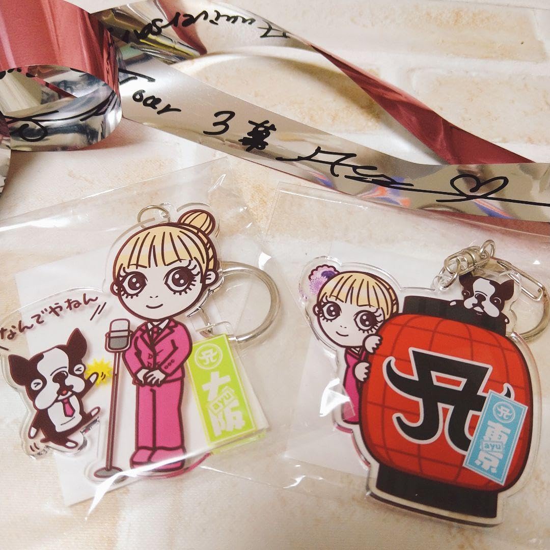 Amazon.co.jp: 浜崎あゆみ 大阪 東京 アクリルキーホルダー アクキー