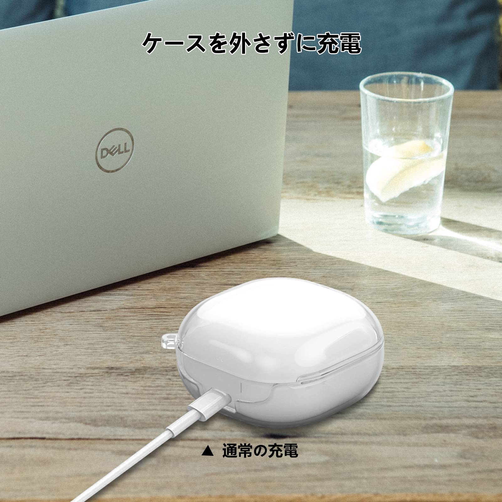 Galaxy Buds2 Pro ホワイト イヤフォン　クリアケース付き Galaxy Buds2 Pro ホワイト イヤフォン クリアケース付き Amazon