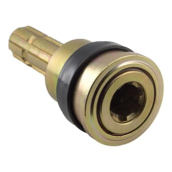 PTO Shaft Extension PTO Extender Adapter 1-3 / 8 "6 Spline Female 1-3 / 8" 6 Spline Male with Quick Release 75HP متوافق مع New Holland Case ، متوافق مع John Deere Kubota