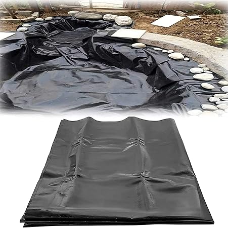 Image HDPE Reservoir River Slope Waterfalls Water Garden Reinforced Landscaping 0.2mm Pond Liner Pond Skins Koi Fish Ornamental Pond Liners(1x8m,1x9m,2x3m,2x5m,2x7m,3x4m,3x6m,4x4m,5x7m,5x9m,6x10m,7x7m) Image HDPE Reservoir River Slope Waterfalls Water Garden Reinforced Landscaping 0.2mm Pond Liner Pond Skins Koi Fish Ornamental Pond Liners(1x8m,1x9m,2x3m,2x5m,2x7m,3x4m,3x6m,4x4m,5x7m,5x9m,6x10m,7x7m)