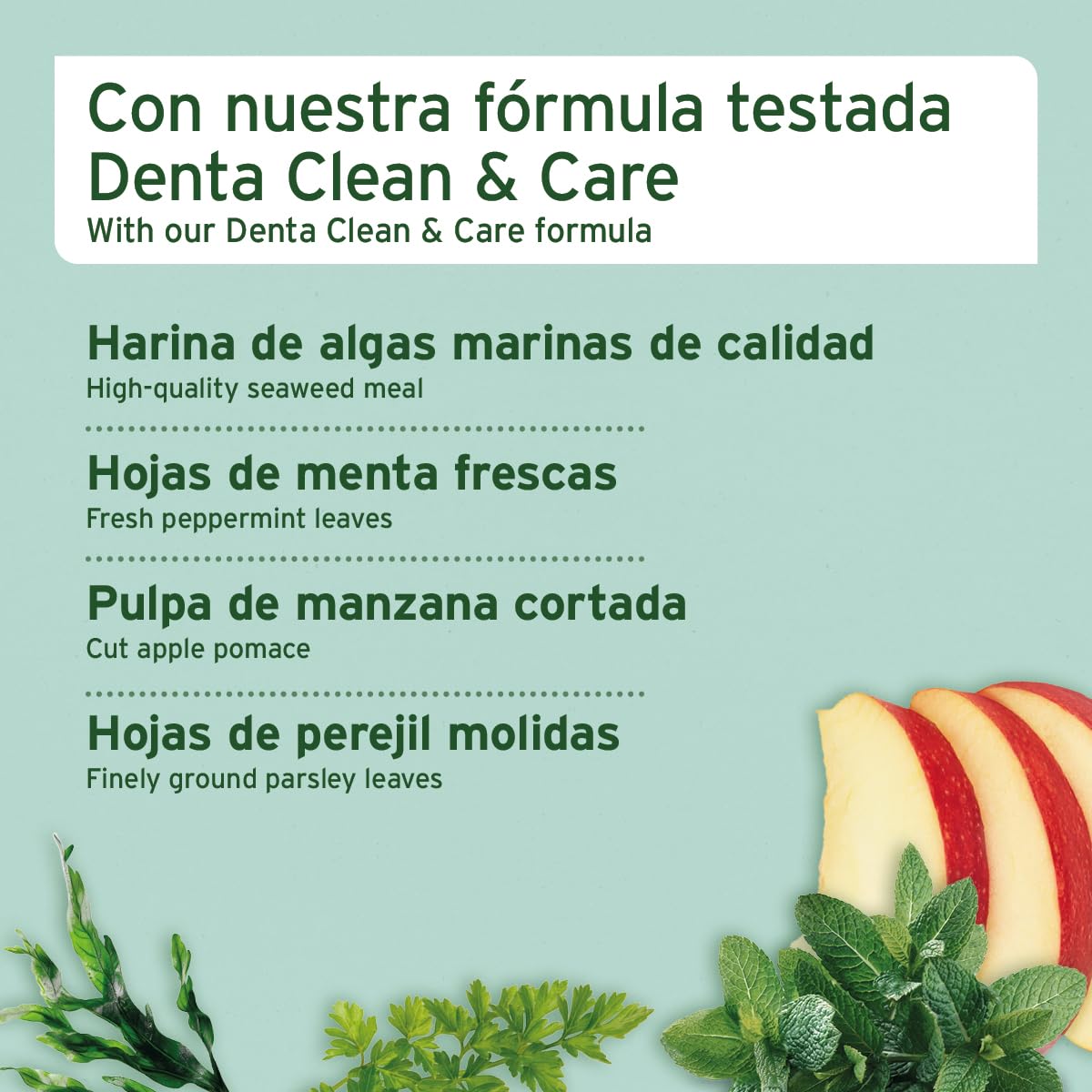 AniForte Denta Snack para Perros 300 g - Cuidado Dental Natural, contra el Mal Aliento, golosinas para Perros para Unos Dientes sanos, para la higiene bucal y el Cuidado Dental