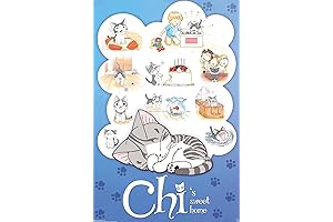 Chi's Sweet Home Wall Poster: Captivating Anime Art for Your Home