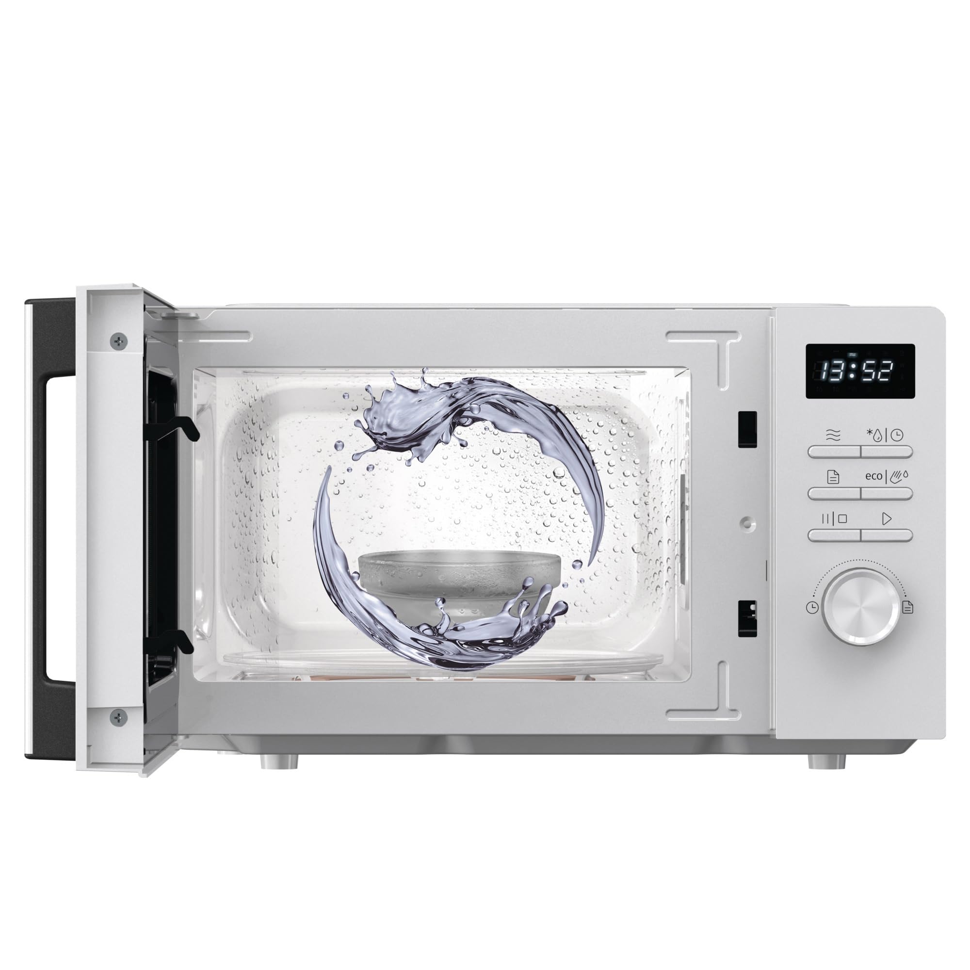 Gorenje MO20A3WH Mikrowelle 20L 800W AquaClean AutoMenü Touch Control LED Display Weiß