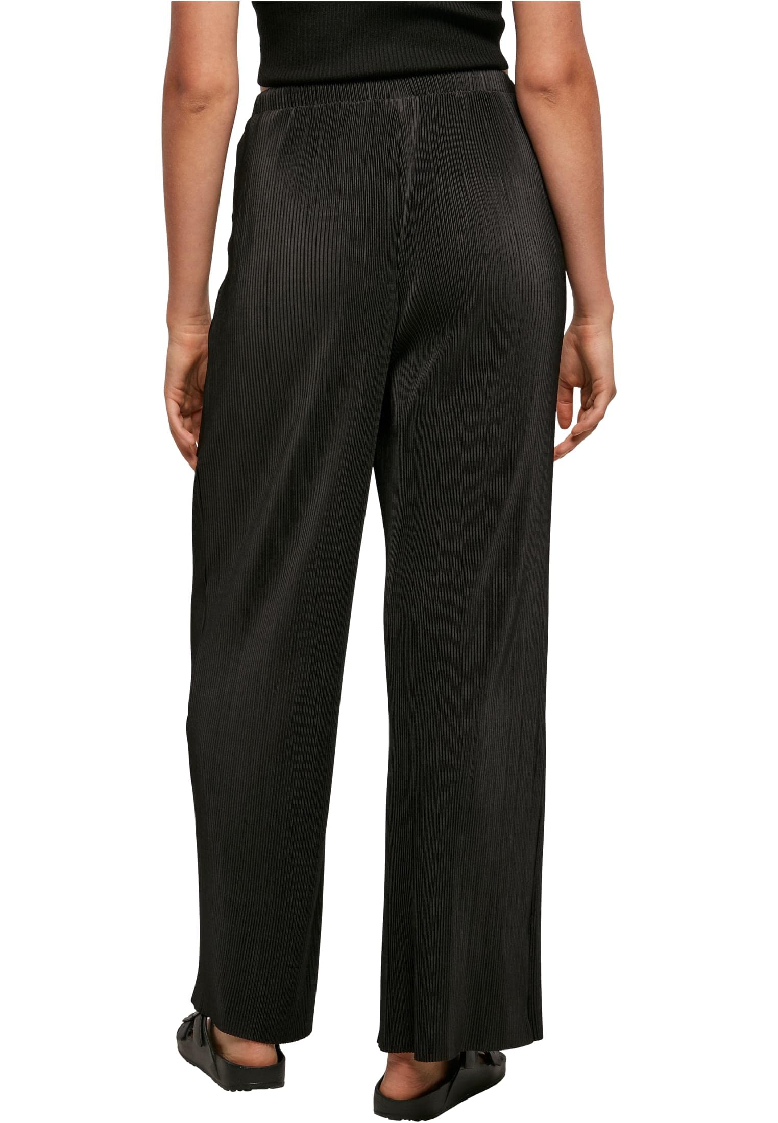 Urban Classics Damskie Spodnie Plisowane - Spodnie Kobiety