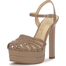 Jessica Simpson Womens Inaia Braided Double Platform Sandal