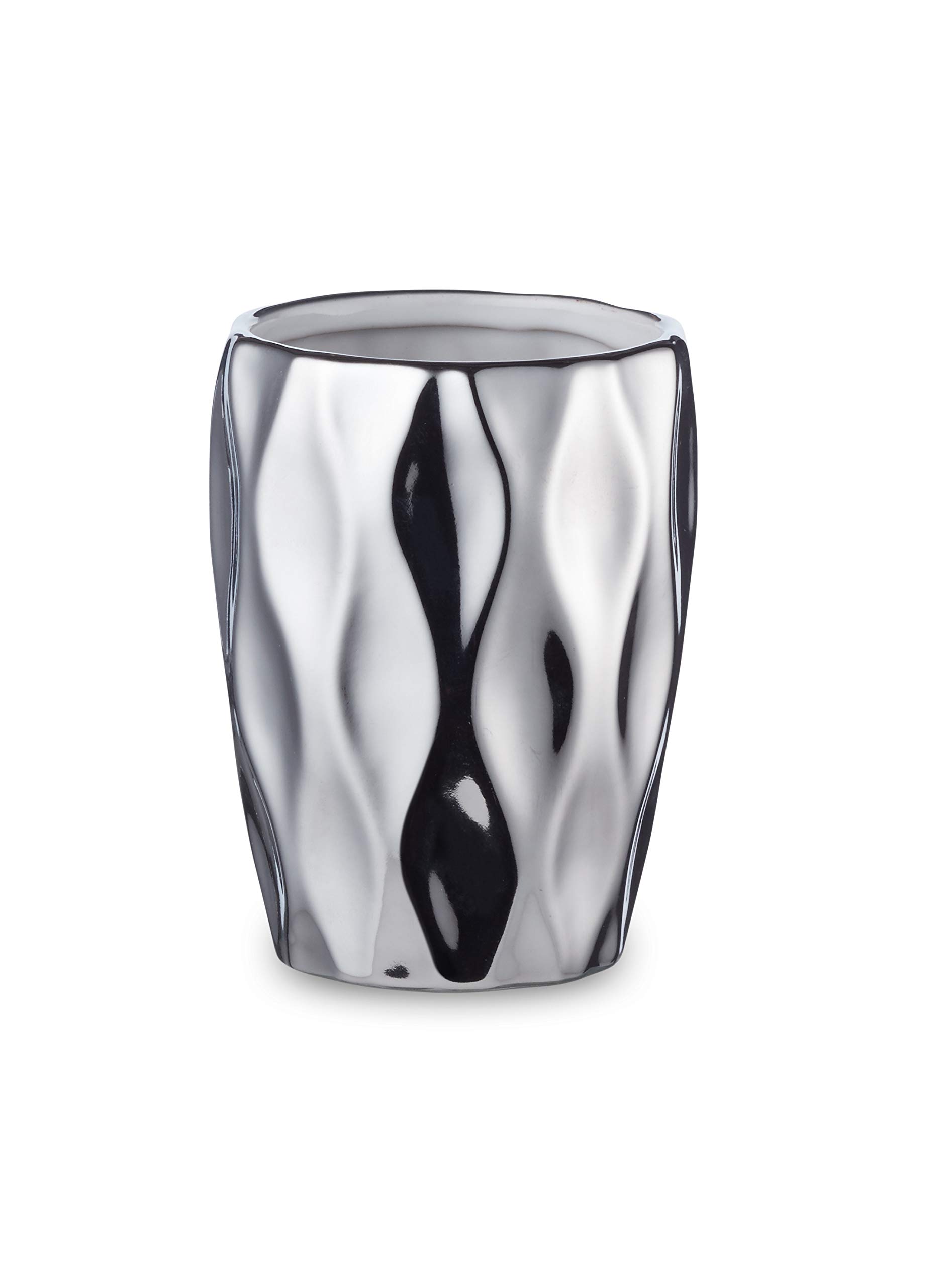 Roselli Trading Company Silver Wave Collection Tumbler