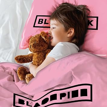 Blackpiin Single Duvet Cover, Single Bedding Set, Quilt Cover Pillow Cases
