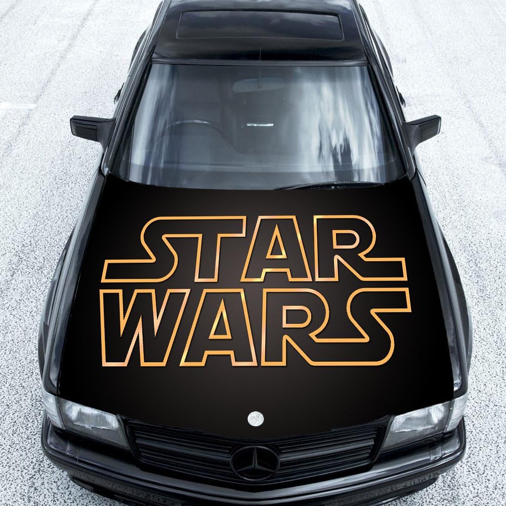 Star Wars Logo Skywalker Full Color Car Decal, Star Wars