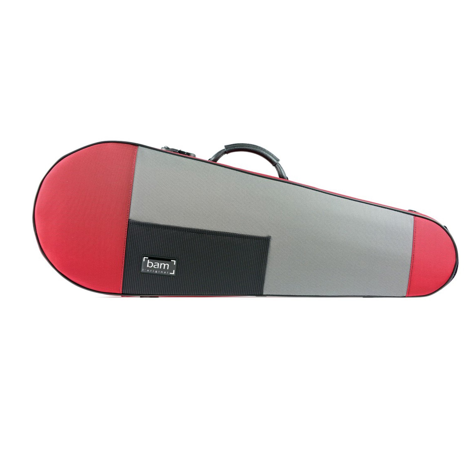 Bam France Stylus Contoured Viola Case, Black