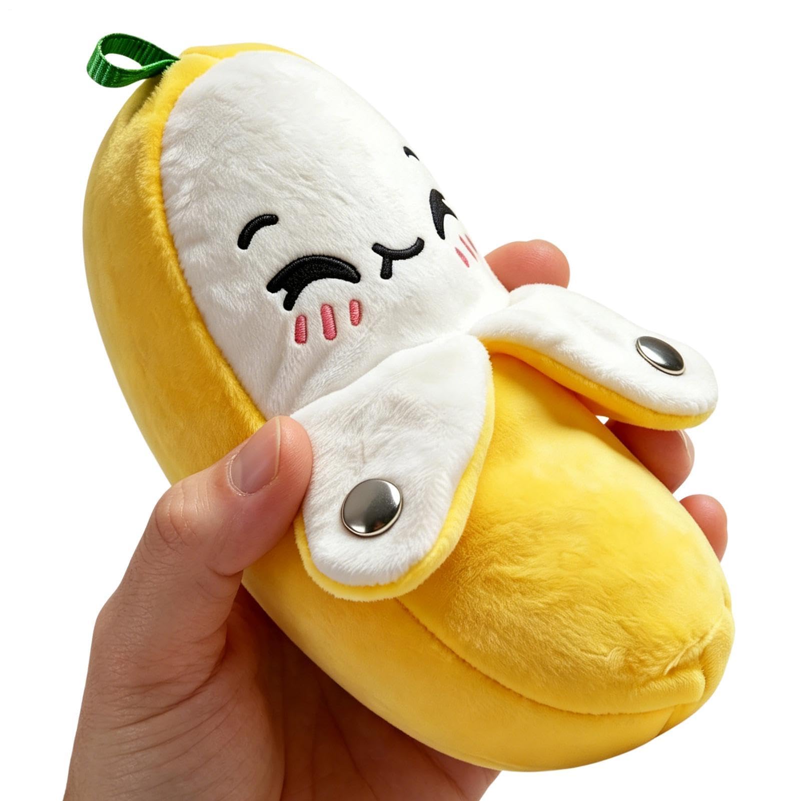 Sdttoab Interactive Music Plush Toy Banana, Sensory Toy Music, Collectible Interactive Fruit Shape, Touch-sensitive Banana Plush, Fun & Playful Sound-Activated Toys, Parent-Child Play For Home